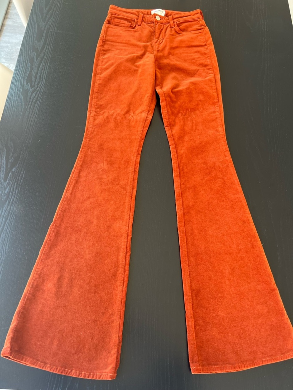 L'AGENCE Corduroy Pants - Rust Orange women’s size 24